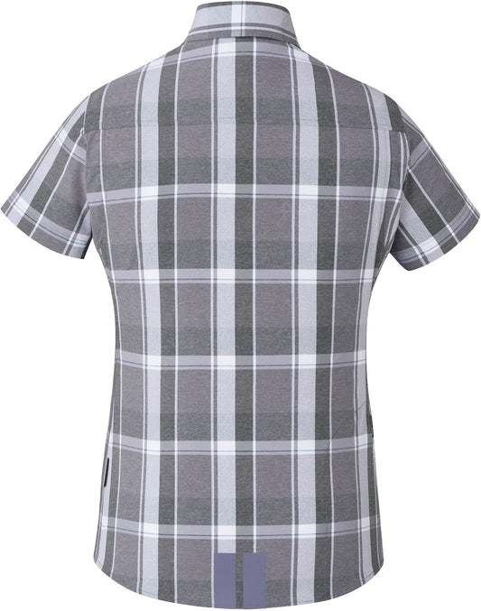 Damen Sporttrikot | Transit SS Check Button Up Shirt