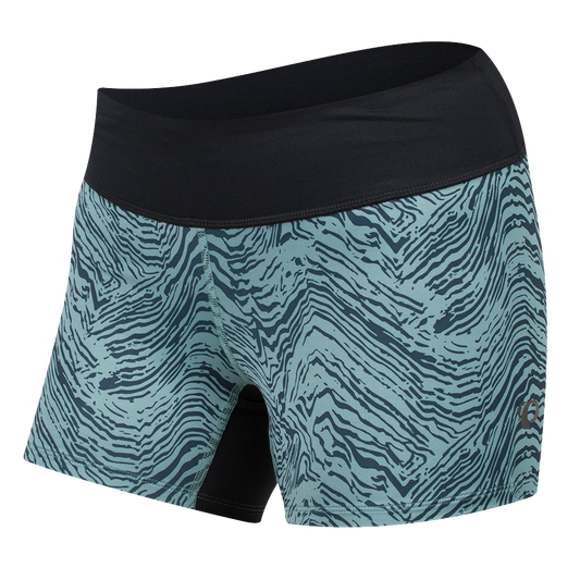 Damen Fitnesshose | Pearl Izumi Escape Short Tight Print