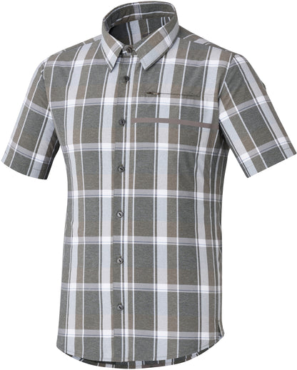 Herren Touring-Trikot | Transit SS Check Button Up Shirt