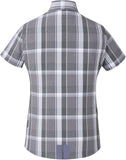 Damen Sporttrikot | Transit SS Check Button Up Shirt