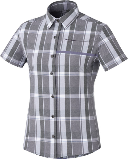 Damen Sporttrikot | Transit SS Check Button Up Shirt